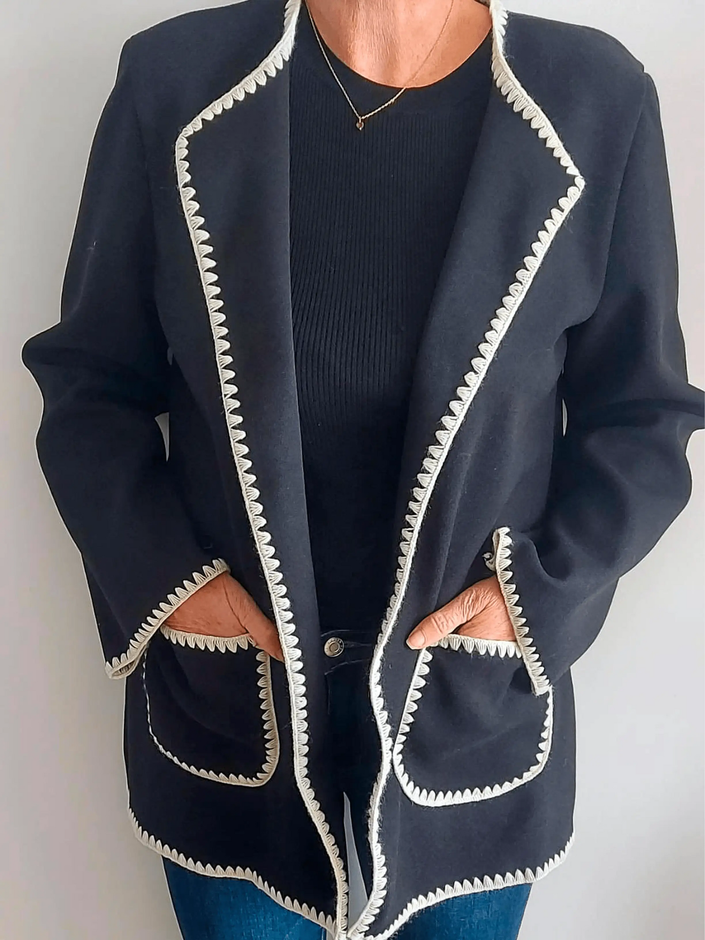 Veste brodée Jacqueline