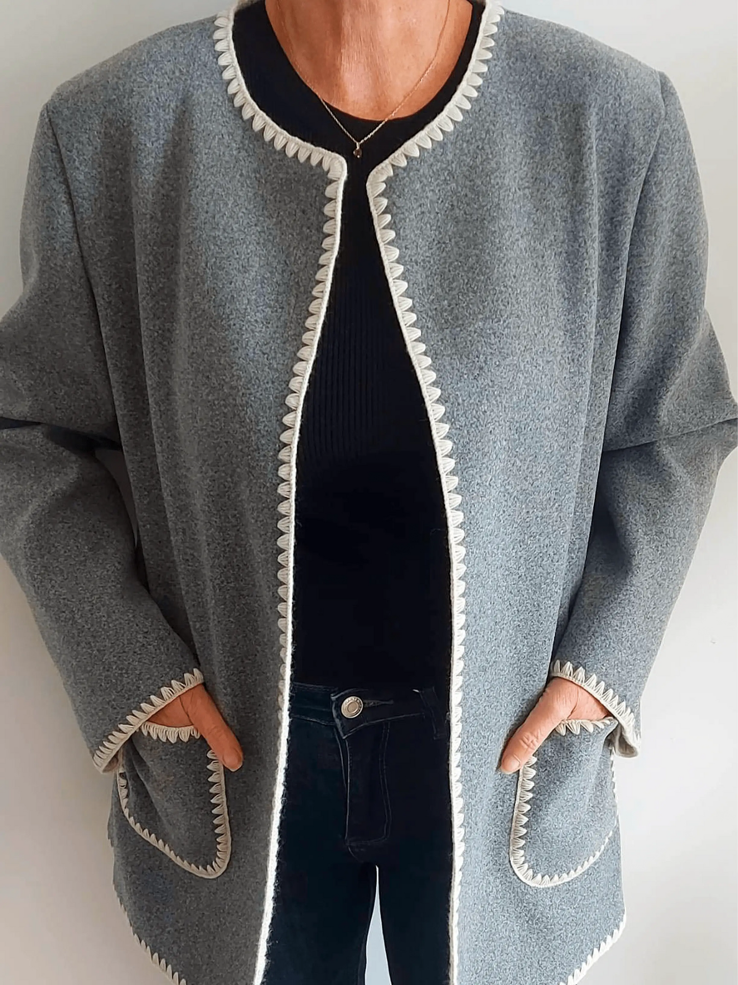 Veste brodée Jacqueline