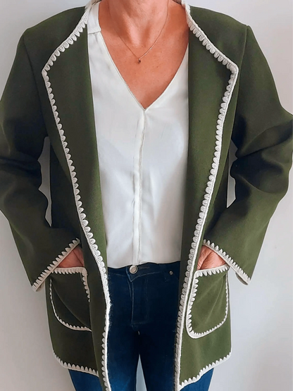 Veste brodée Jacqueline