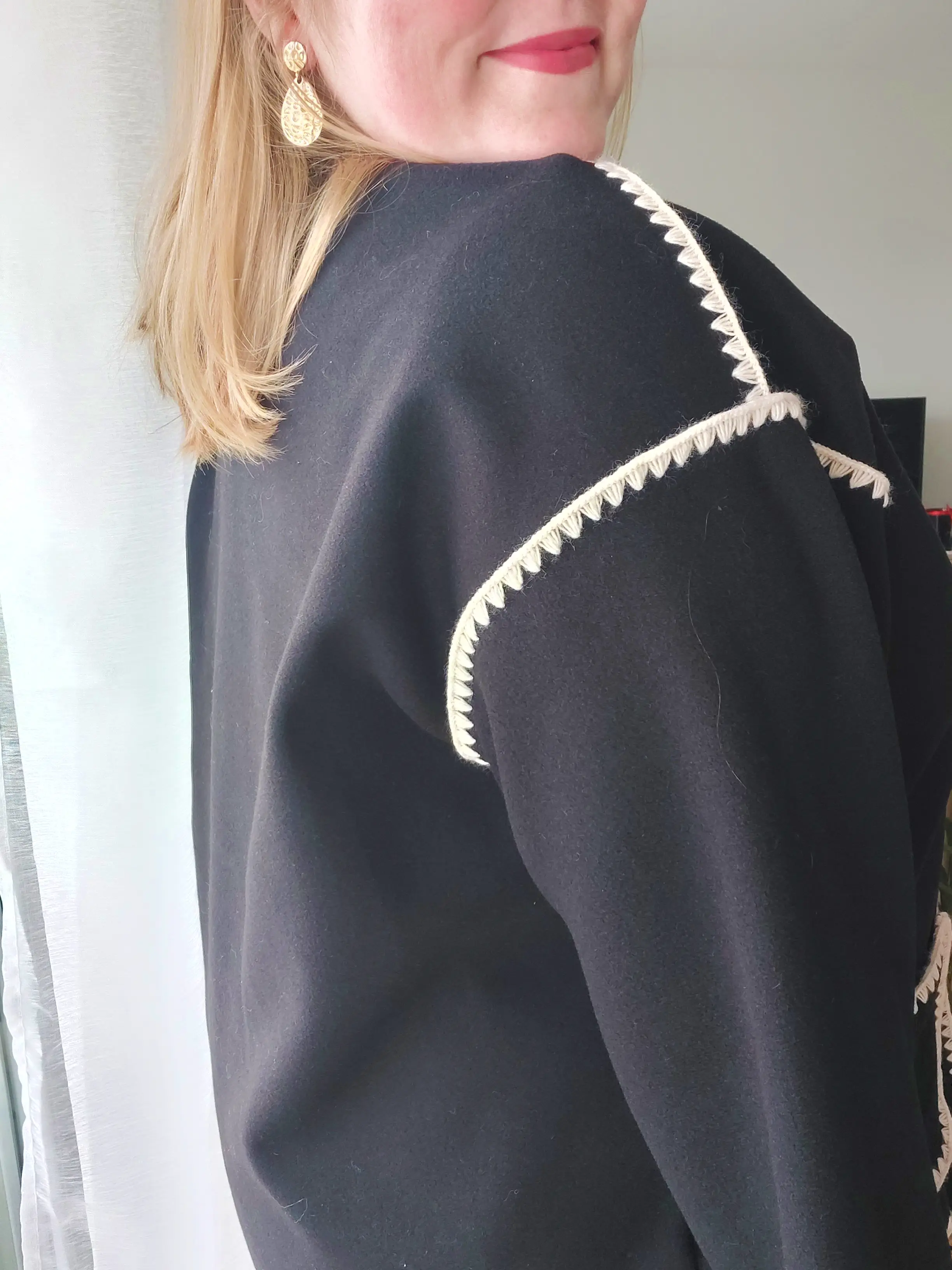 Veste brodée Adèle